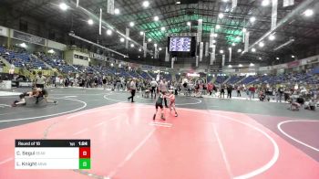 65 lbs Round Of 16 - Carter Segul, Bear Cave WC vs Lincoln Knight, Arvada West