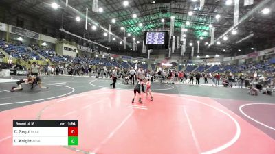 65 lbs Round Of 16 - Carter Segul, Bear Cave WC vs Lincoln Knight, Arvada West