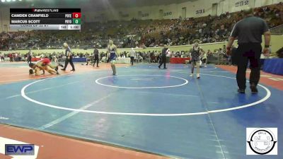 101 lbs Consi Of 32 #1 - Camden Cranfield, Poteau vs Marcus Scott, Pryor Tigers Wrestling