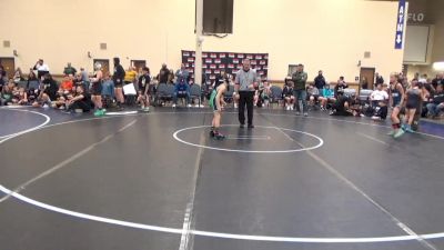 65 lbs Rr Rnd 5 - Mason Kephart, ACES K-8 vs Gino Marapese, Highland Hornets K-8