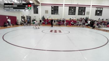 106 lbs Consi Of 8 #2 - Jonathan Comes, Lakeway Christian Academy vs Ethan Cole, Charlotte Country Day