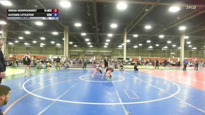 130 lbs Rr Rnd 1 - Reese Montgomery, PA West Black - GHSE vs Autumn Littleton, Diamond Fish - GHSE