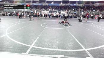 78 lbs Round Of 32 - Roman Rodriguez, Gulf Coast WC vs Zach Adams, Big Dog Grappling Academy