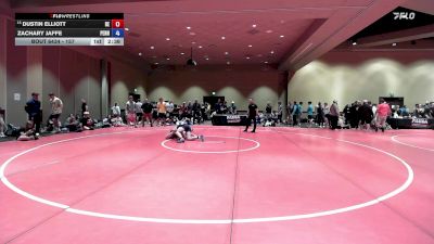 157 lbs Champ. Round 3 - Dustin Elliott, Delaware vs Zachary Jaffe, Pennsylvania
