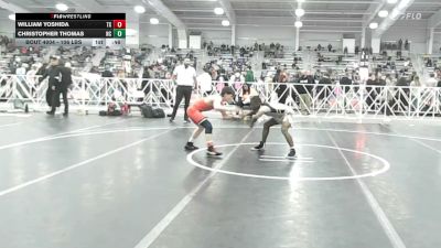 106 lbs Consi Of 32 #2 - William Yoshida, TX vs Christopher Thomas, NC