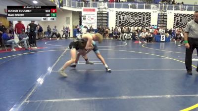 122 lbs 3rd Place - Jaxson Boucher, Michigan Premier W.C. vs Max Splete, Lake Catholic W.C.