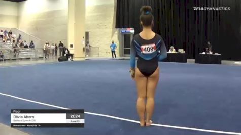 Olivia Ahern - Floor, Believe Gym #409 - 2021 USA Gymnastics Development Program National Championships