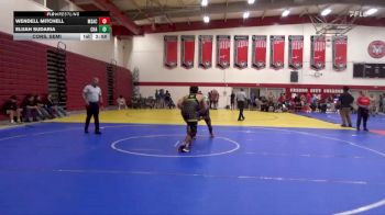 165 lbs Cons. Semi - Elijah Sudaria, Chabot College vs Wendell Mitchell, Mt San Antonio Community College
