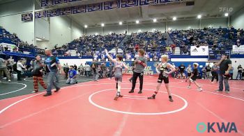 88 lbs Consolation - Landon Earhart, Tecumseh Youth Wrestling vs Wyatt Williams, Choctaw Ironman Youth Wrestling