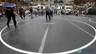 52 lbs Semifinal - Maddox Sacco, Lone Grove Takedown Club vs Bowen Brown, Shelton Wrestling Academy