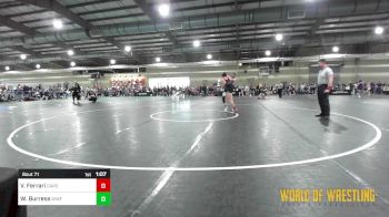 101 lbs Round Of 16 - Vinny Ferrari, Cardinal Wrestling Club vs Waylon Burress, Wentzville Wrestling Federation