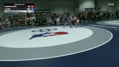 52 lbs Cons. Round 3 - Carter Pryor, Thoroughbred Wrestling Academy vs JJ Jump, Newberg High School Wrestling