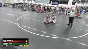 120 lbs Semifinal - Cael Morrow, Iowa vs Kalani Khiev, Illinois