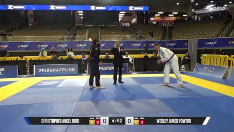 Wesley James Powers vs CHRISTOPHER ANGEL RIOS 2026 Pan Jiu Jitsu IBJJF Championship