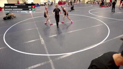 Girls K-8 - 135 Hope Lofton, New Prague-Girls vs Isabella Jensen, Apple Valley-Girls