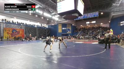 150 lbs Champ. Round 1 - Carson Easlick, Westfield vs Blake Taylor, McDonogh
