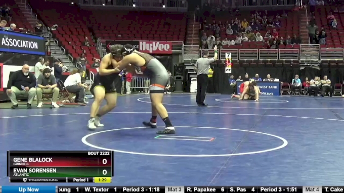 2A-285 lbs Champ. Round 2 - Evan Sorensen, Atlantic vs Gene Blalock ...