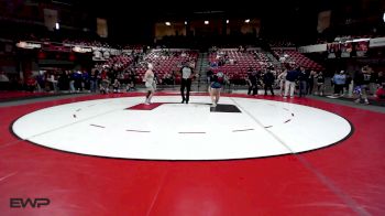 115 lbs Rr Rnd 1 - Morgan Atherton, Noble vs Taylor Covel, Choctaw HS Girls