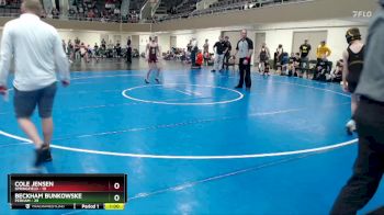 102 lbs Finals (8 Team) - Beckham Bunkowske, Perham vs Cole Jensen, Springfield