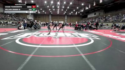 126 lbs Champ. Round 1 - William Jensen Iii, Glenpool vs Chase Youngwirth, Hannibal