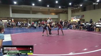 100 lbs Quarterfinal - Cody Currington, Wrestling Academy Of Louisiana vs Qwyntan Dyer, Bradley Pride Wrestling