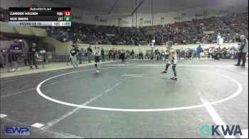 49 lbs Round Of 16 - Camden Holden, Ponca City Wildcat Wrestling vs Hux Smith, Little Axe Takedown Club