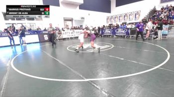 144 lbs Cons. Round 1 - Markus Prothais, Valencia/Valencia vs Jeremy De Alba, Bishop Amat