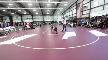 132 lbs Finals (4 Team) - Styles Davis, Hurricane vs Trevor Angus, Uintah B