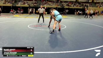 150-2A/1A Champ. Round 1 - Ethan Royster, Milford Mill Academy vs Blake Ashley, Huntingtown