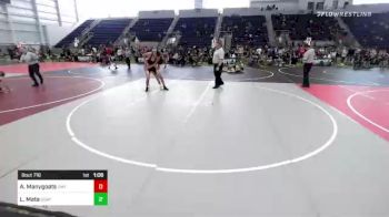 156 lbs Quarterfinal - Anthony Manygoats, Omf vs Lucas Mata, Dominate WC