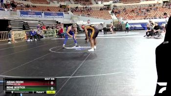 D1-215 lbs Semifinal - Aidan Odom, Corona Del Sol vs Rene Bostick, Sunnyside H.S.