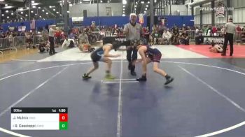 90 lbs Quarterfinal - Jack Mulnix, Ringers vs Rocco Cassioppi, Hononegah