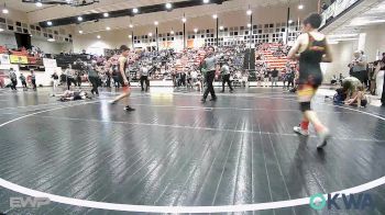 76 lbs Rr Rnd 2 - Dakota Wren, Heat vs Tsu-tli Christie-Vangen, Fort Gibson Youth Wrestling