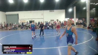 187 lbs Round 2 (8 Team) - Daniel Jackson, Illinois vs Lincoln Marr, Minnesota Blue