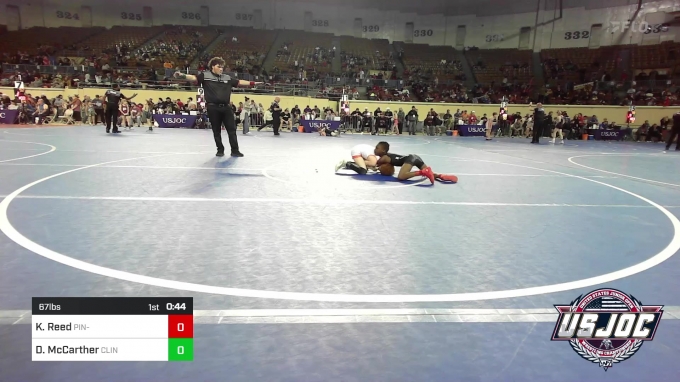67 lbs Consi Of 8 #2 - Kingston Reed, Pin-King All Stars vs Daxon ...