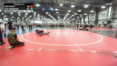 135 lbs Rr Rnd 2 - Ozzy Elliott, Revival Riddlers - MS vs Klay Dimmerling, Mat Warriors Yellow MS - MS