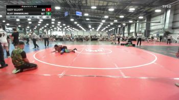 135 lbs Rr Rnd 2 - Ozzy Elliott, Revival Riddlers - MS vs Klay Dimmerling, Mat Warriors Yellow MS - MS