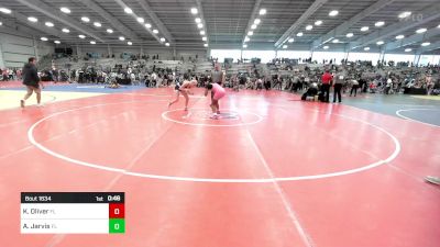 120 lbs Consi Of 16 #1 - Kaitelynn Oliver, FL vs Autumn Jarvis, FL