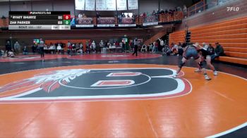 157 lbs Quarterfinal - Zan Parker, Buhl vs Ryatt Shurtz, Declo