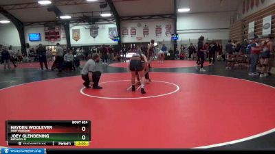 132 lbs Cons. Round 3 - Hayden Woolever, Fort Madison vs Joey Glendening, Mediapolis