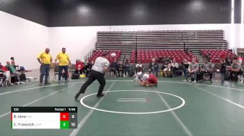 105 lbs 2nd Place Match (8 Team) - Carter Trukovich, Junior Terps Xpress (MY) vs Brandon Veno, Team Ohio (OH)