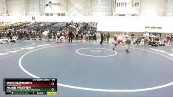 190 lbs Quarterfinal - Mason Vanetten, Schuylerville/Greenwich Wrestling Club vs John Drapaniotis, Club Not Listed