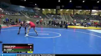 170 lbs Round 2 (4 Team) - Eli Yoder, 6A Clackamas vs Thomas Bates, 6A McMinnville