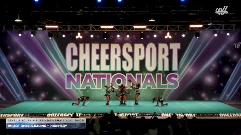 Impact Cheerleading - Prophecy [2026 L2 Youth - Flex - D2 - Small - A Day 2] 2026 CHEERSPORT National All Star Cheerleading Championship