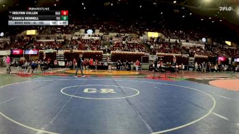 G - 105 lbs Cons. Round 2 - Danica Hennell, Flathead (Kalispell) Girls vs Irelynn Cullen, Butte Girls