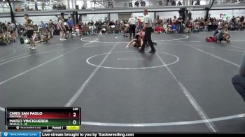 220 lbs Round 5 (10 Team) - Chris San Paolo, Kingsway vs Mateo Vinciguerra, Seagull 2
