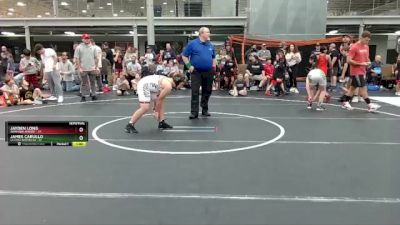 130 lbs Semis (4 Team) - James Carullo, La Cosa Nostra NJ vs Jayden Long, Warhawk Armory