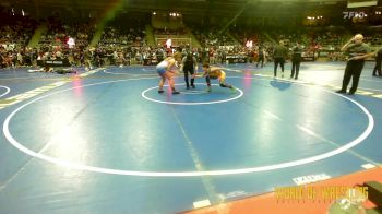 135 lbs Consi Of 8 #2 - Remington LaFlamme, Cypress Wrestling Club vs Demi Barnes, King Select