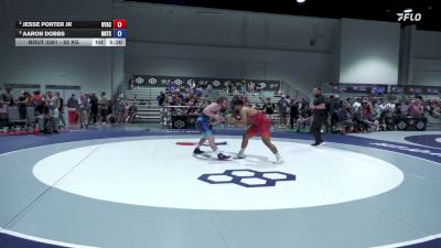 82 kg Cons. Sub-semis - Jesse Porter Jr, Nyac vs Aaron Dobbs, NMU-National Training Center