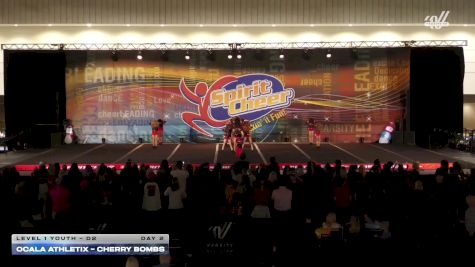Ocala Athletix - Cherry Bombs [2025 L1 Youth - D2 Day 2] 2025 Spirit Cheer Dance Grand Nationals & Cheer Nationals